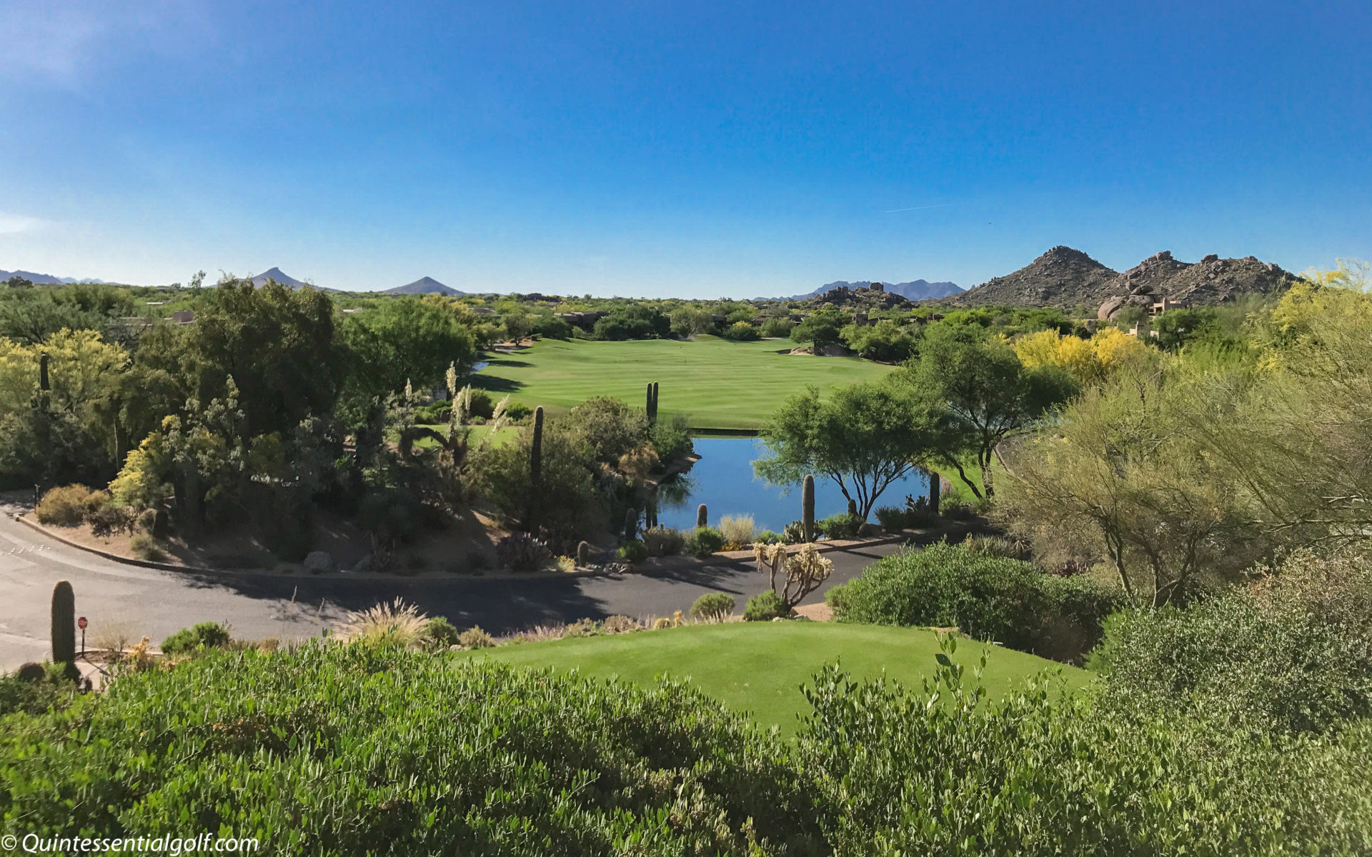 Sixth Hole Back Tees Boulders South Course, Scottsdale, AZ